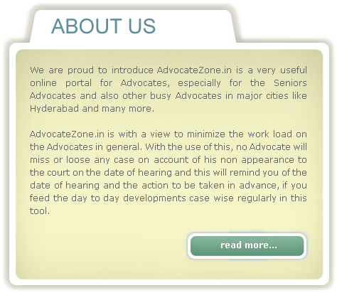 About Advocate Zone